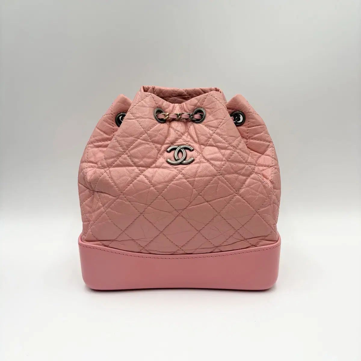 シャネル バックパック スモール ピンク 27番台