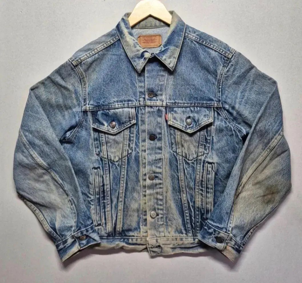 実寸 M 80s US Made リーバイス トラッカー -112総丈 : 6