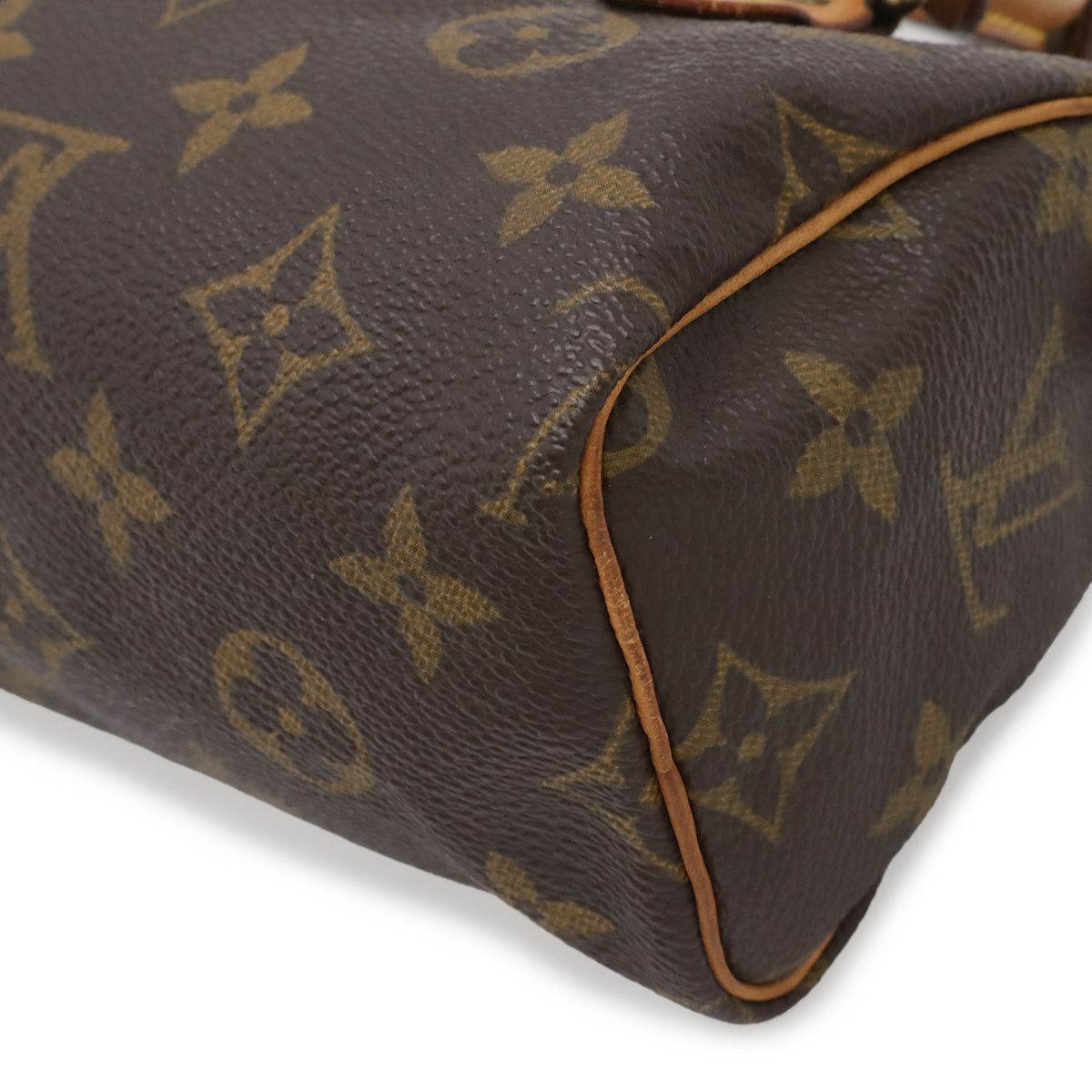 LOUIS VUITTON ルイ ヴィトン モノグラム ミニスピーディ ハンドバッグ 