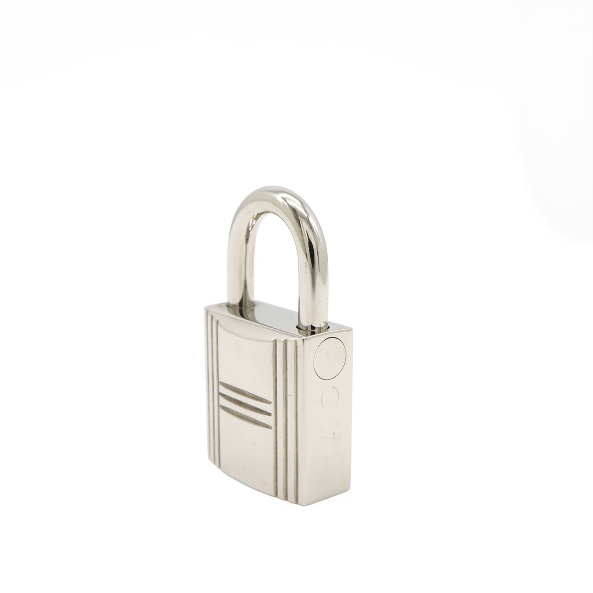 HERMES エルメス カデナ パドロック 南京錠 No.120 鍵 カギ キー付き