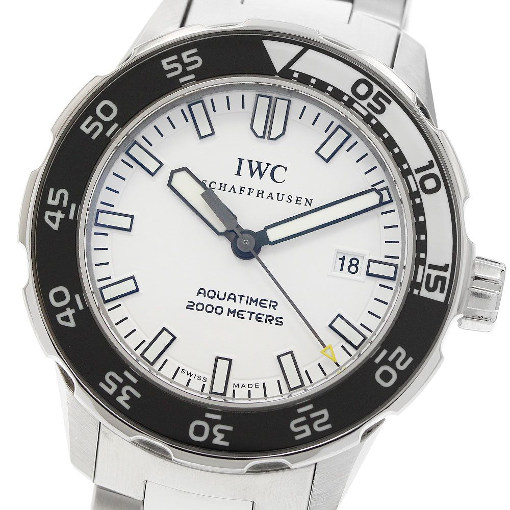 IWC IWC SCHAFFHAUSEN IW356805 アクアタイマー デイト 自動巻き メンズ 良品 _944838