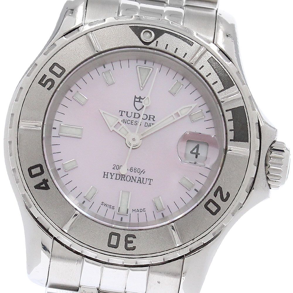 チュードル TUDOR 99090P プリンセス デイト ハイドロノート デイト 自動巻き レディース 保証書付き_950612