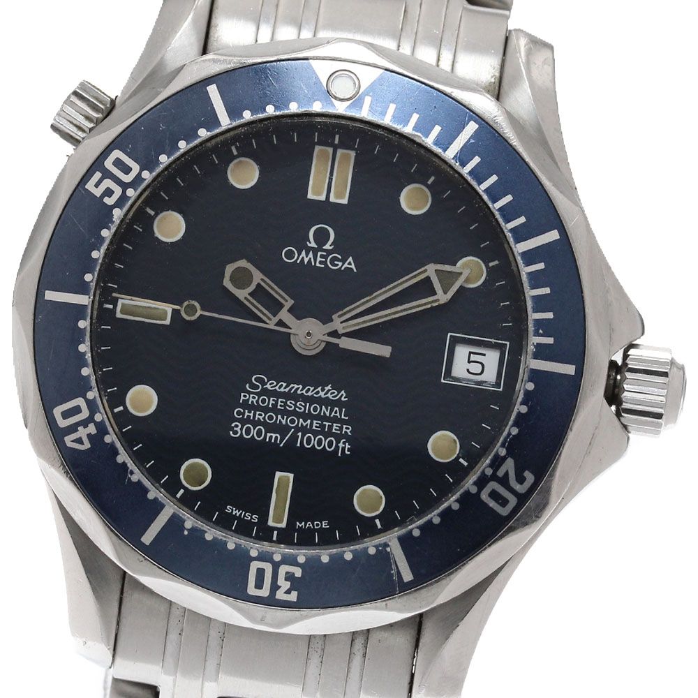 訳あり オメガ OMEGA 2551.80 シーマスター300 デイト 自動巻き ボーイズ _952082 112,150円