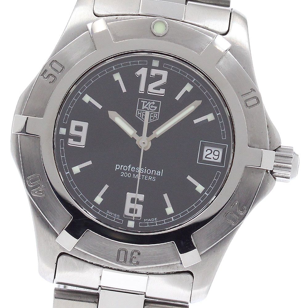 タグホイヤー TAG HEUER WN1110 2000シリーズ エクスクルーシブ デイト クォーツ メンズ 良品 _955668