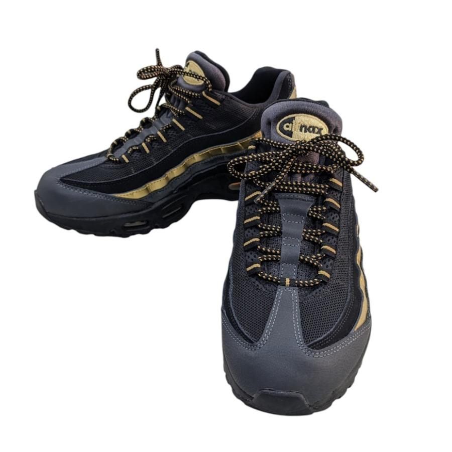 Nike Air Max 95 ナイキ エアマックス ブラック メタリックゴールド 538416-007 ブラック系 サイズUS9.5 UK9 EU43 27.5cm 6561