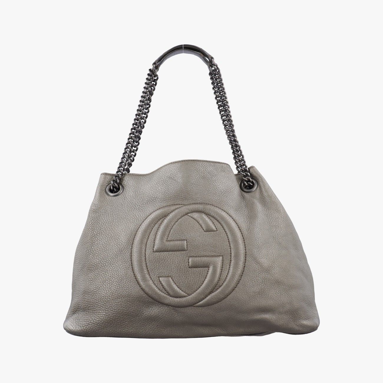グッチGucciソーホー シルバー レザー 308982 B014571033