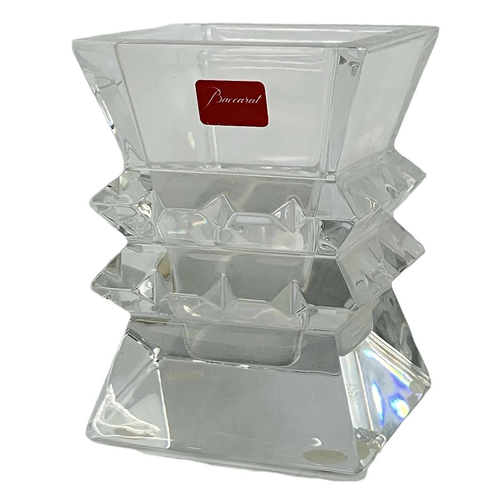 Baccarat バカラ コロンビーヌ クリスタル スクエアグラス 四角 タンブラー 食器 ブランド小物 中古 Y11190890