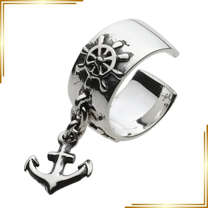 【新品】 [セノーテ]アンカー イヤーカフ【シルバー925 シルバーアクセサリー】e0132