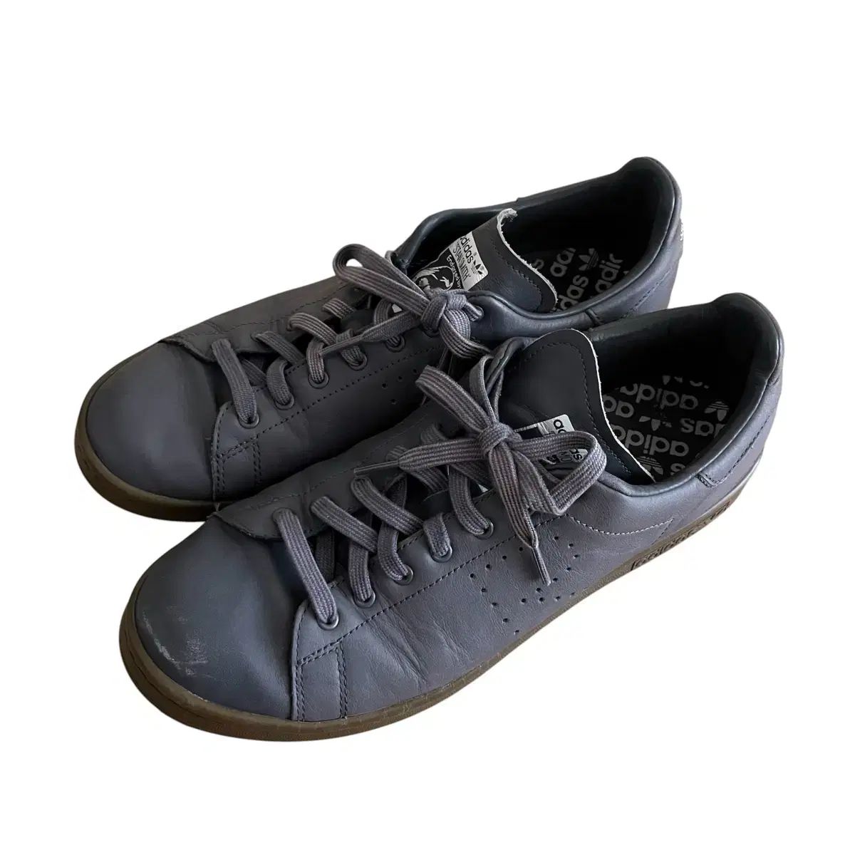 275 アディダス x RAF SIMONS ラフ シモンズ スタンスミス グレー