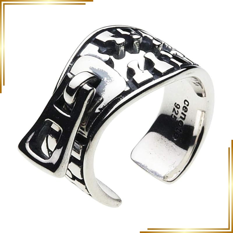 【新品】 [セノーテ]ジッパー イヤーカフ【シルバー925 シルバーアクセサリー】e2050 1