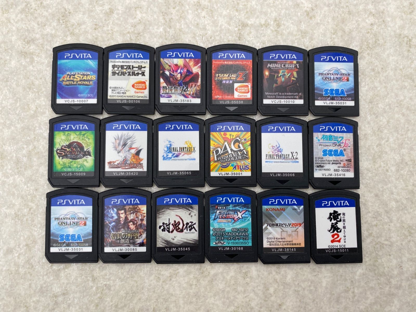 Psvita&ゲームソフトセットおまけあり PlayStation Vita - PS VITAソフト3本セット+おまけの通販 by