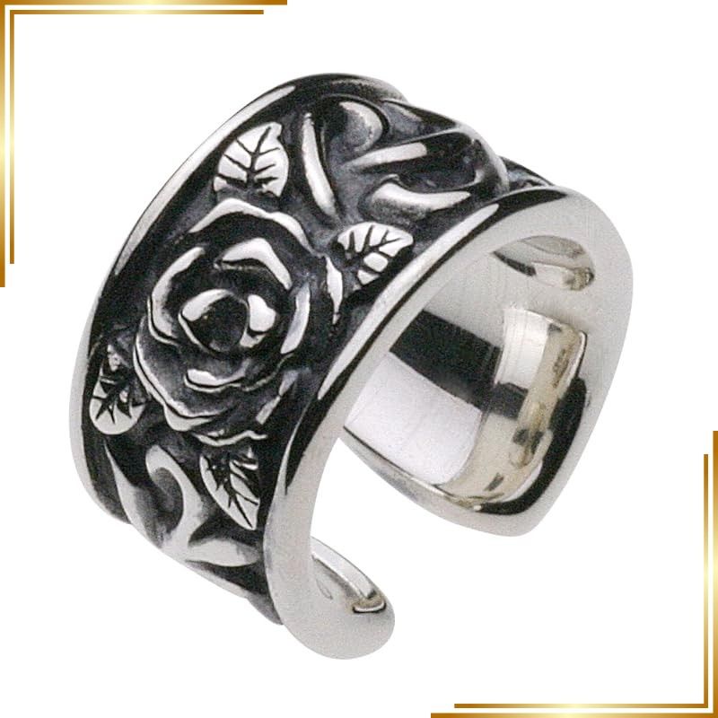 【新品】 [セノーテ]薔薇イヤーカフ【シルバー925 シルバーアクセサリー】e0107 1