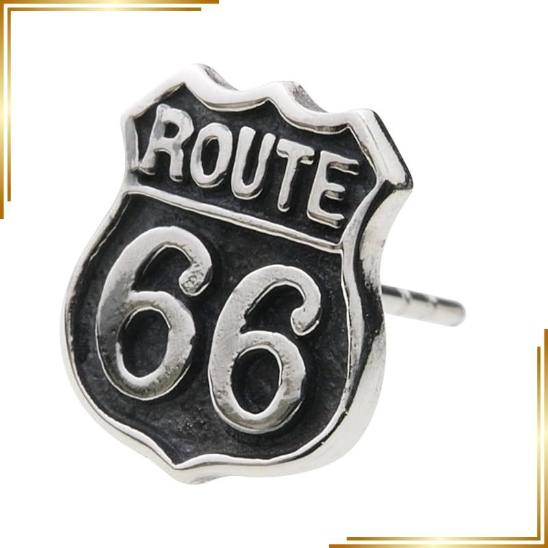 【新品】 [セノーテ]ルート66標識ピアス【シルバー925 シルバーアクセサリー】e0563 1 8,048円