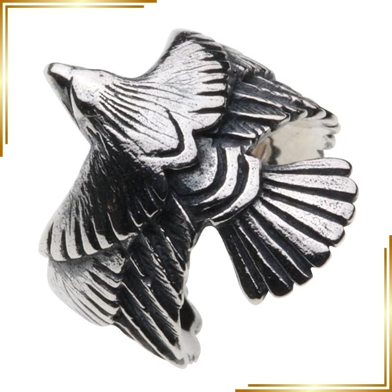 【新品】 [セノーテ]ネイティブ イーグル イヤーカフ【シルバー925 シルバーアクセサリー】e0121 1