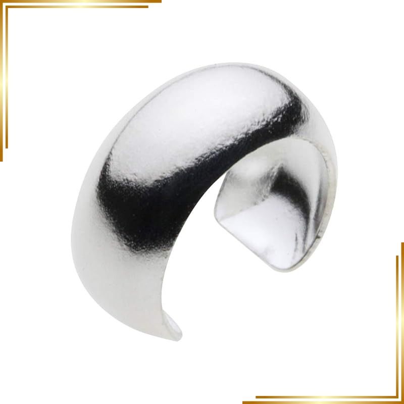 【新品】 プレーン甲丸イヤーカフ【シルバー925 シルバーアクセサリー】e6004 1
