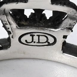 研磨済】 JUSTIN DAVIS MY LOVE リング 14号 ジャスティンデイビス