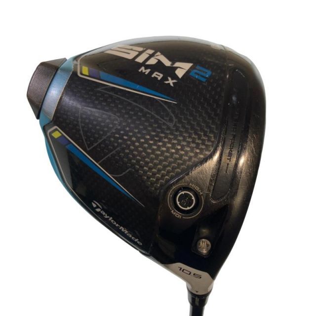 【中古】 テーラーメイド SIM2 MAX 10.5° ドライバー DR TENSEI BLUE TM50(SIM2 DR) (フレックスSR) メンズ 男性用 右利き 右用 Dランク ゴルフクラブ