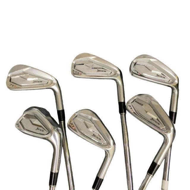 【中古】 ダンロップ SRIXON ZX5 6S アイアンセット IR NS PRO MODUS3 TOUR105 D.S.T (フレックスS) メンズ 男性用 右利き 右用 Cランク ゴルフクラブ