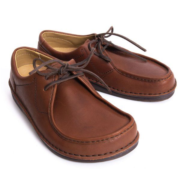 フットプリンツバイビルケンシュトックFootprints by BIRKENSTOCK パサデナ レザーシューズ 茶26.5