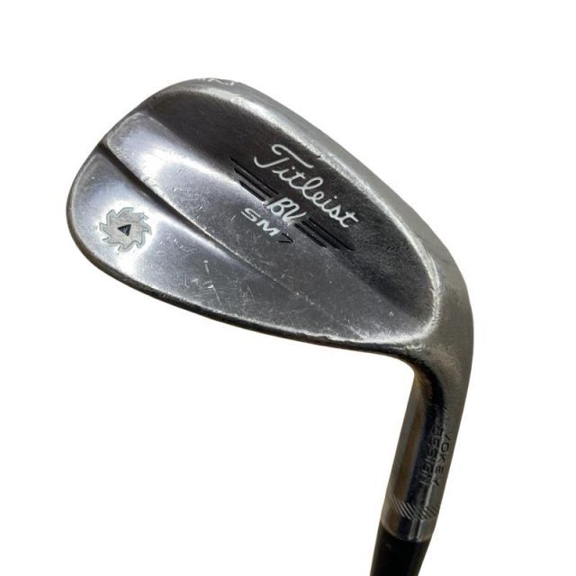 【中古】 タイトリスト VOKEY SPIN MILLED SM7 ブラッシュドスチール 52°/08°F ウェッジ WG Dynamic Gold (フレックスS) メンズ 男性用 右利き 右用 Cランク ゴルフクラブ