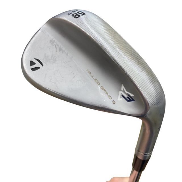 【中古】 テーラーメイド Taylor Made MILLED GRIND 3 58°/12° ウェッジ WG NS PRO MODUS3 TOUR105 (フレックスS) メンズ 男性用 右利き 右用 Cランク ゴルフクラブ 7,098円