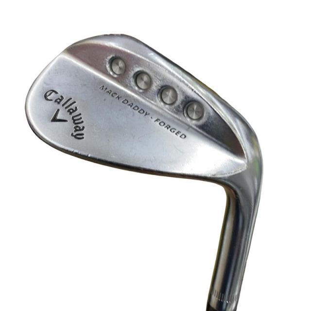 【中古】 キャロウェイ MACK DADDY FORGED(2019) クロムメッキ 50°/10° ウェッジ WG NS PRO 950GH (フレックスS) メンズ 男性用 右利き 右用 Cランク ゴルフクラブ