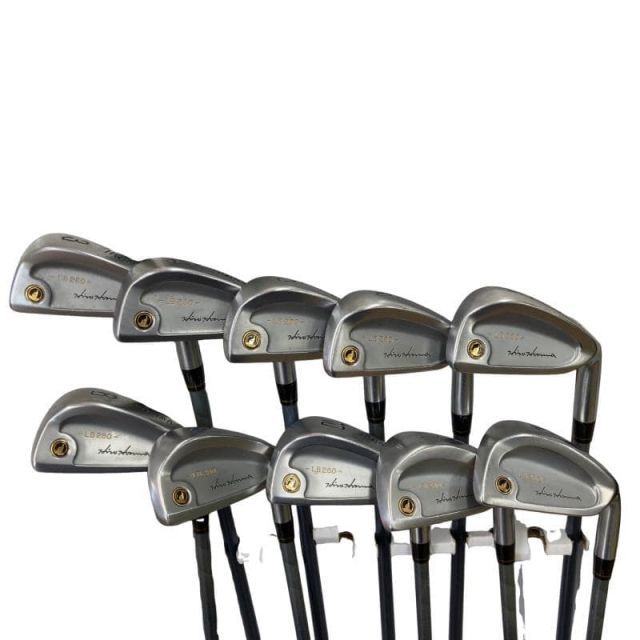 LB-280 黒七宝 アイアンセット 本間ゴルフ 中古 10S IR フレックス