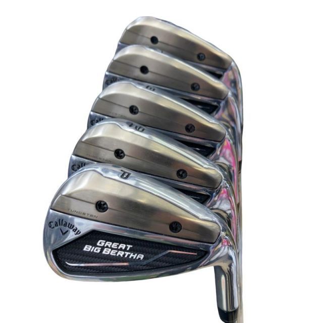 【中古】 キャロウェイ GREAT BIG BERTHA(2023) 5S アイアンセット IR NS PRO 950GH neo (フレックスS) メンズ 男性用 右利き 右用 Cランク ゴルフクラブ
