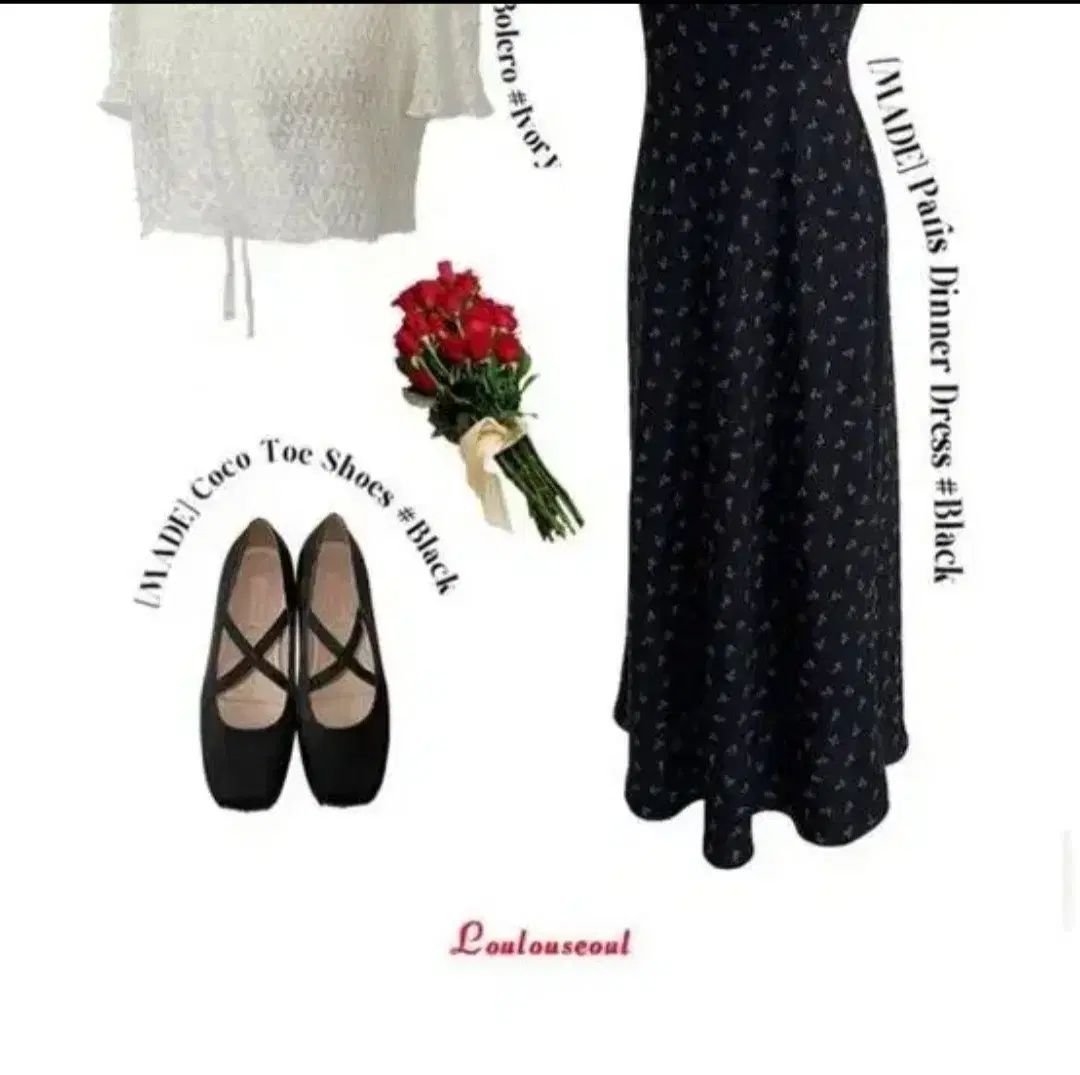 ルルソウル paris dinner dress