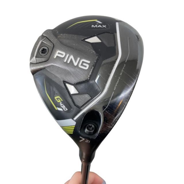 【中古】 ピン G430 MAX 7W フェアウェイウッド FW ALTA J CB BLACK(FW) (フレックスS) メンズ 男性用 右利き 右用 Cランク ゴルフクラブ