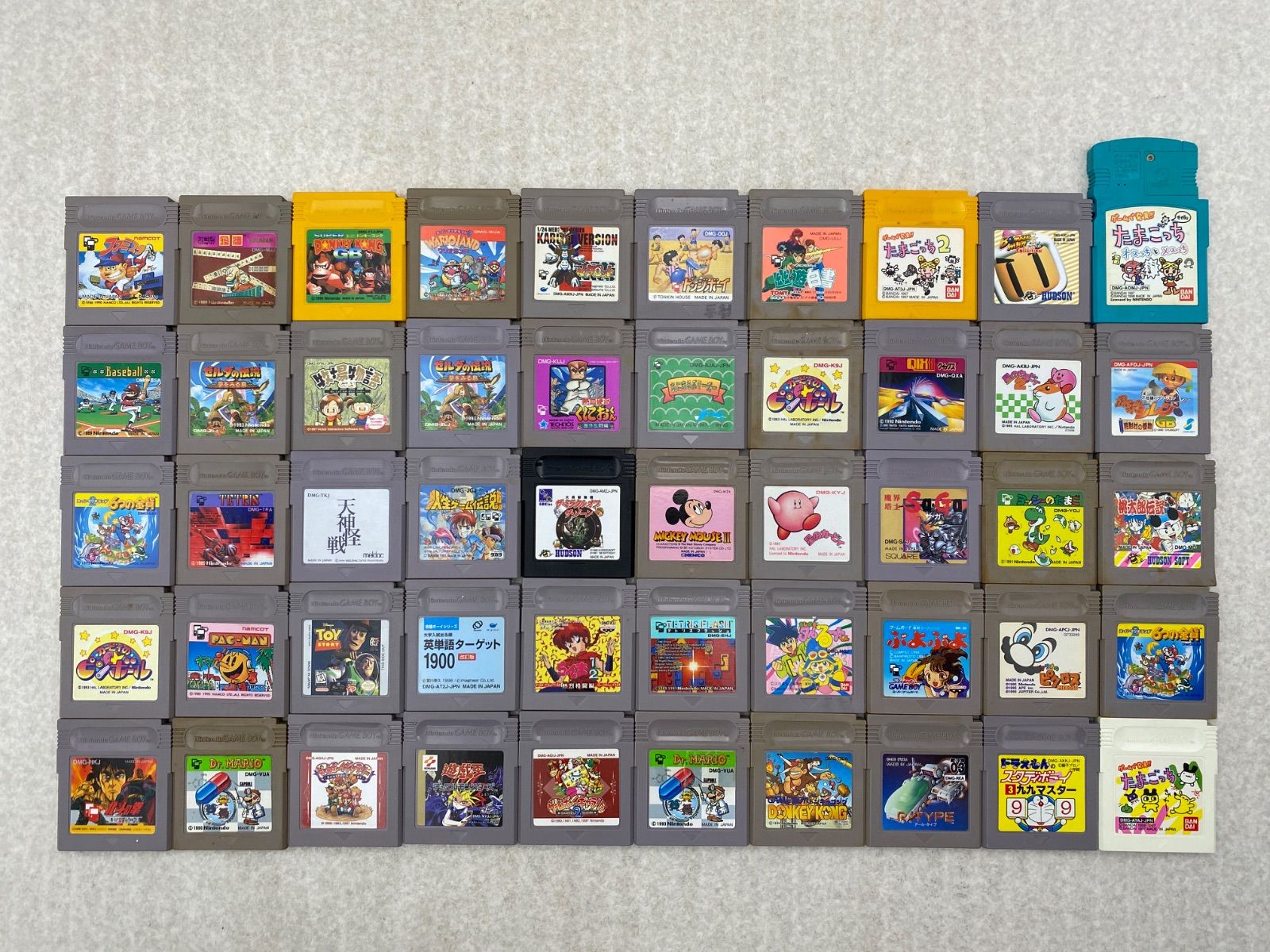 ゲームボーイソフト50点　まとめ売り