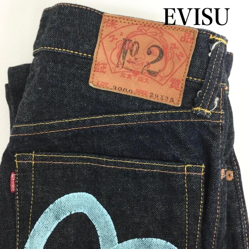 エヴィス EVISU エヴィス 2000 No.2 カモメ デニム ジーンズ メンズ 29