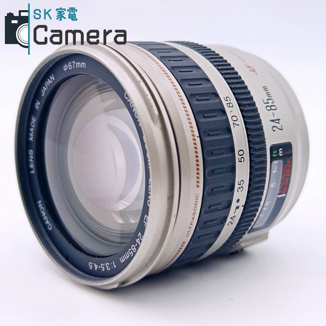 中古】 Canon EF 24-85mm F3.5-4.5 USM キャノン キャップ付 - メルカリ