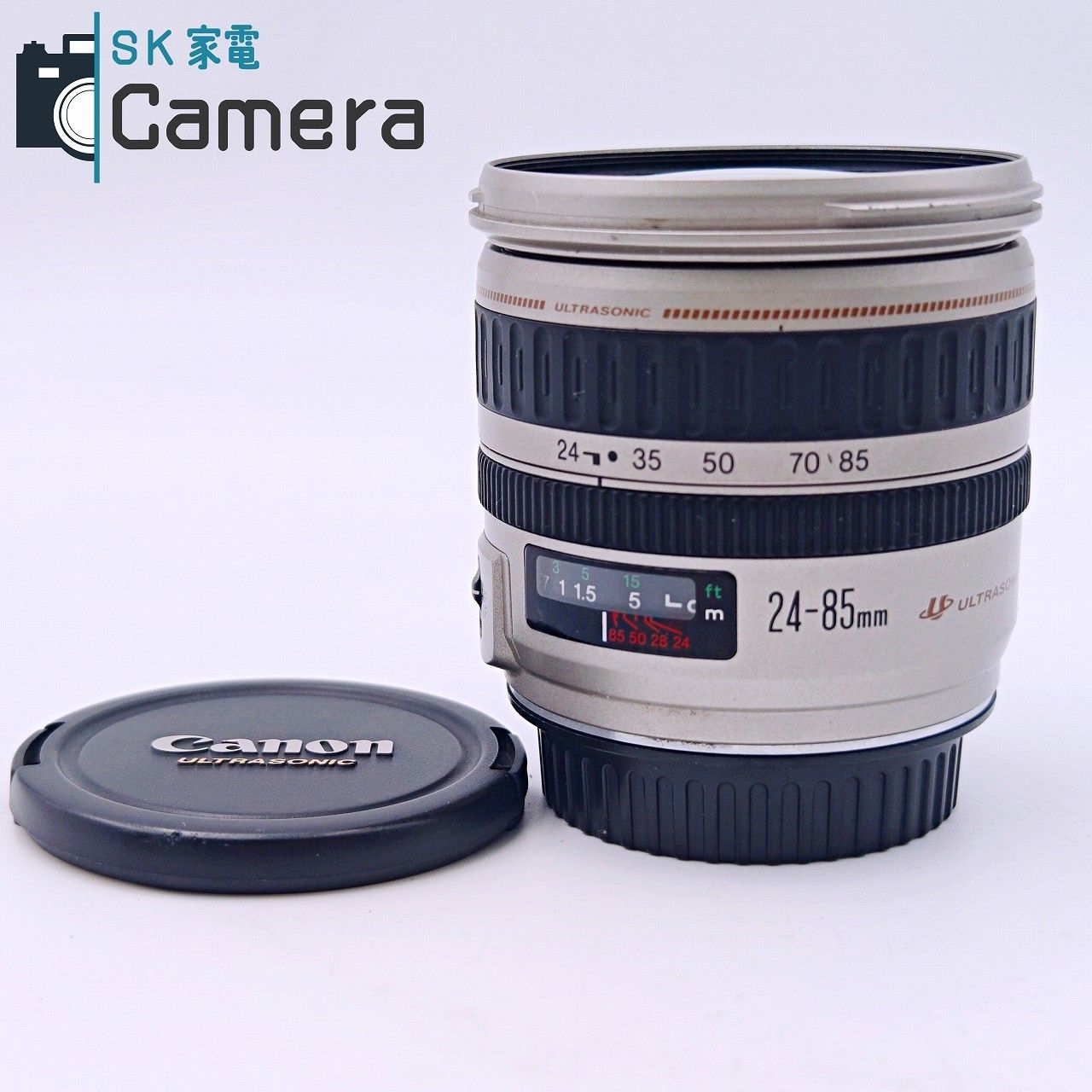 【中古】 Canon EF 24-85ｍｍ F3.5-4.5 USM キャノン キャップ付