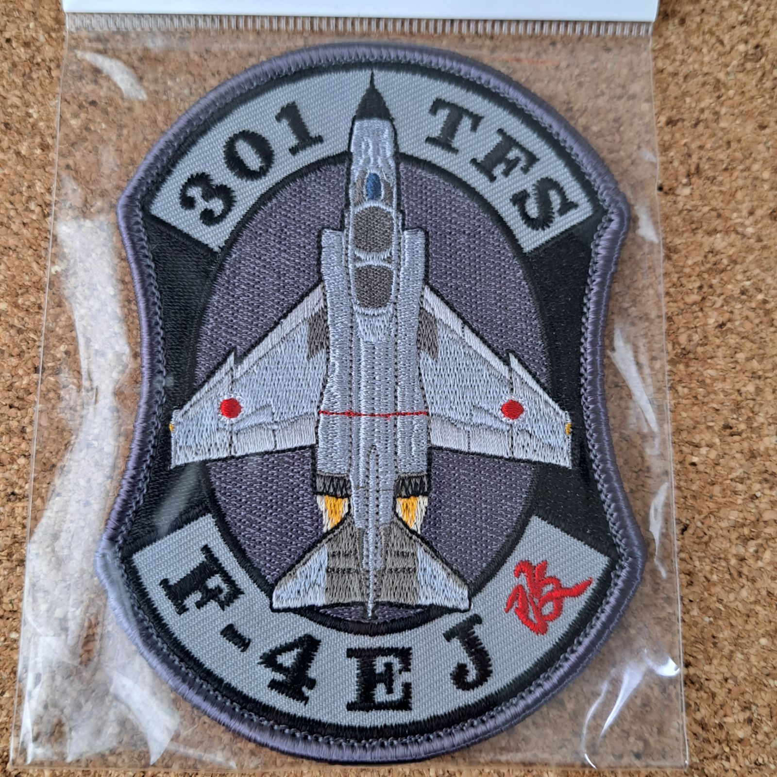 航空自衛隊 百里基地 301SQ F-4EJ改 ファントム II パッチ ベルクロ付