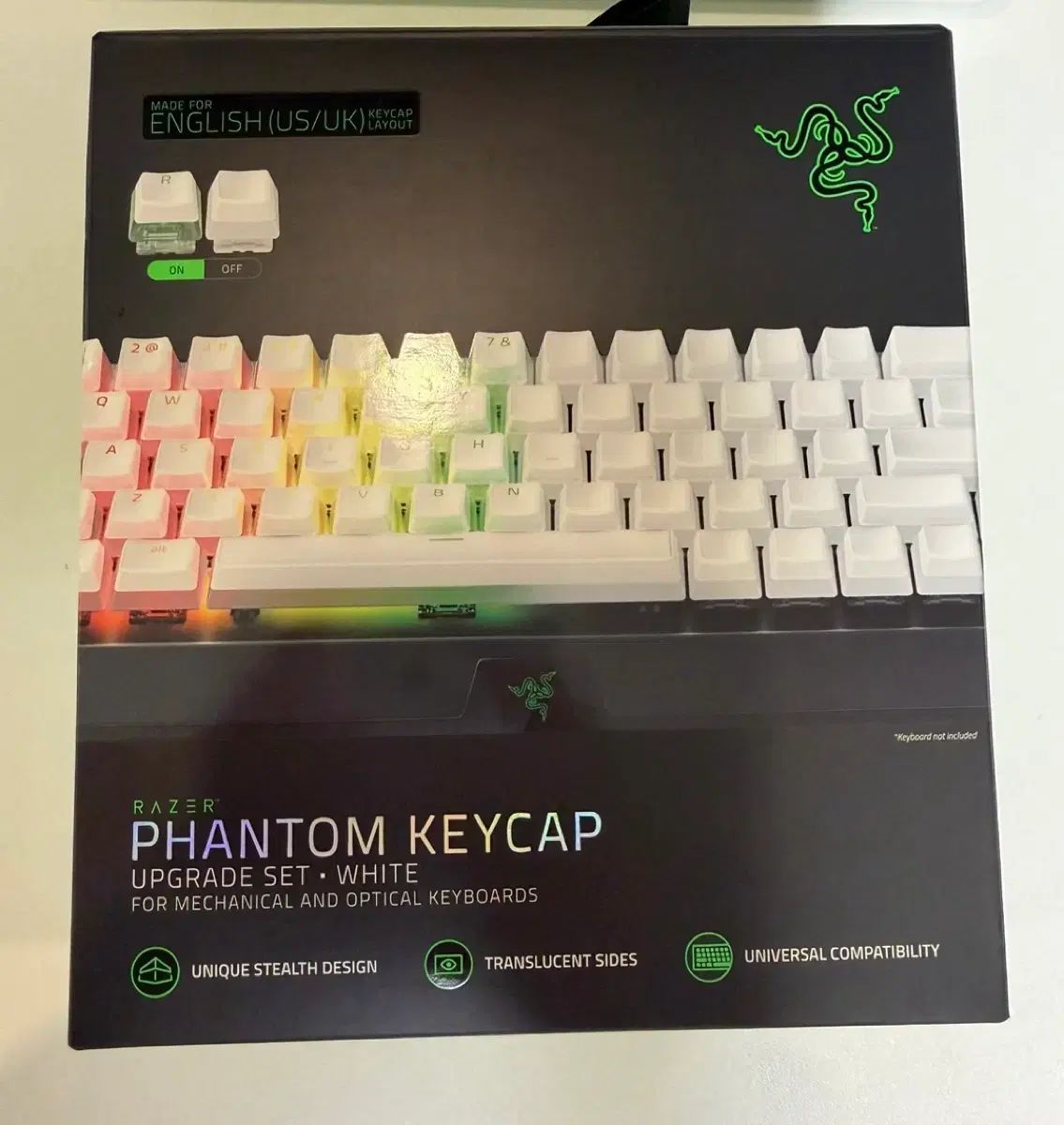 (簡単開封) レーザー ファントム キーキャップ （ razer phantom key cap ）