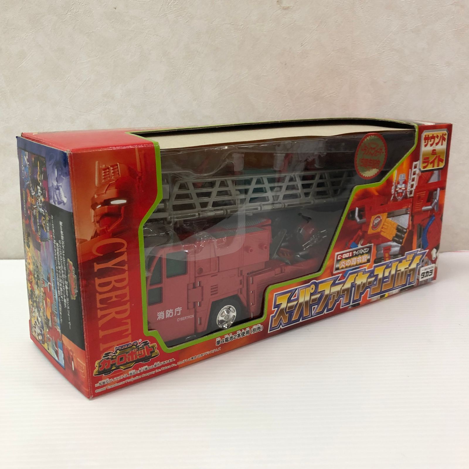 C-001 スーパーファイヤーコンボイ 「トランスフォーマー カーロボット」 ジャンク品 smtketc095724