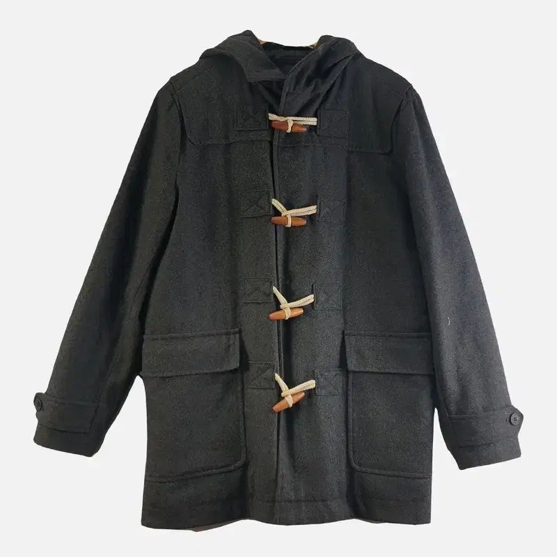 GAP グレー メンズ トグルボタン コート S M8411