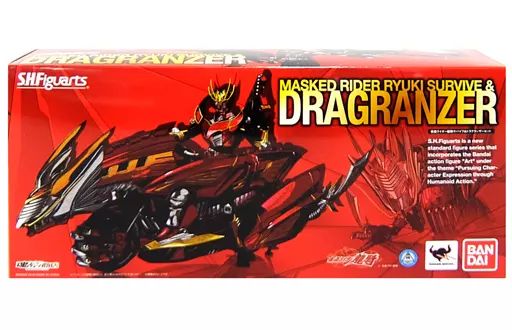 【中古】フィギュア S.H.Figuarts 仮面ライダー龍騎サバイブ＆ドラグランザーセット 「仮面ライダー龍騎」 魂ウェブ商店限定