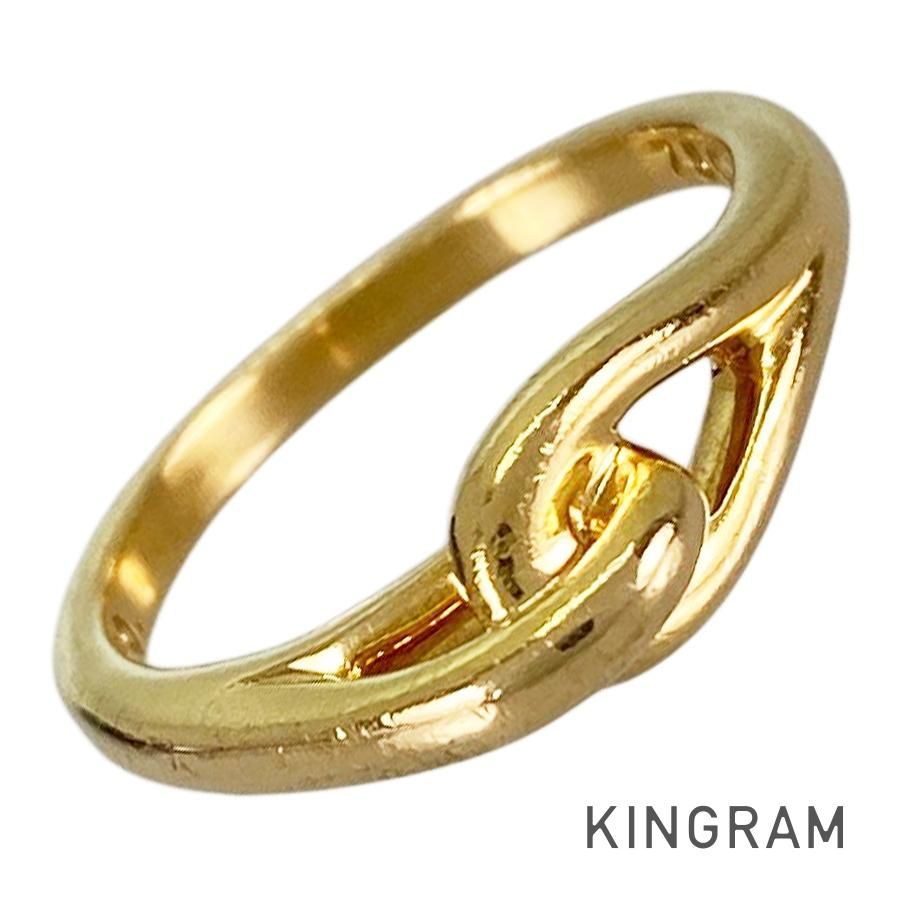 ティファニー TIFFANY&Co. ノット K18YG 11.5号(51-52) リング sss【中古】