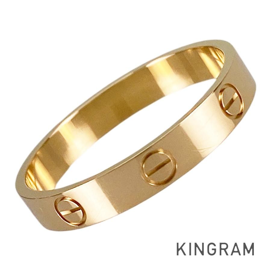 カルティエ Cartier ミニラブ K18YG 21.5号(61-62) リング sss【中古】
