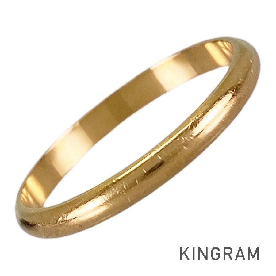 カルティエ Cartier 1895 ウェディング バンド K18YG 19号(59) リング sss【中古】