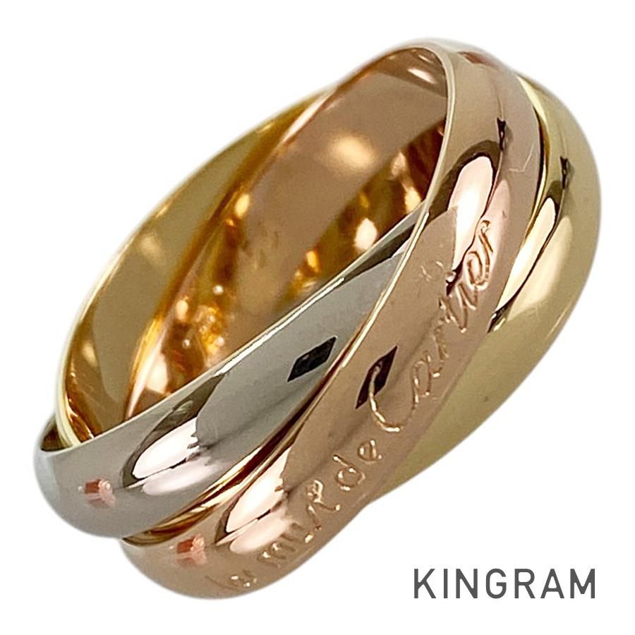 カルティエ Cartier トリニティ K18YG 13号(53) リング fto【中古】