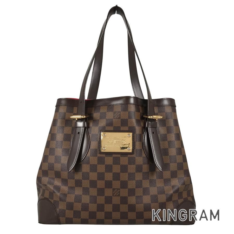 【LOUIS VUITTON】ハムステッドPM ダミエ　トートバッグ　PVC. ルイ・ヴィトン LOUIS VUITTON ダミエ ハムステッド PM N51205 PVC