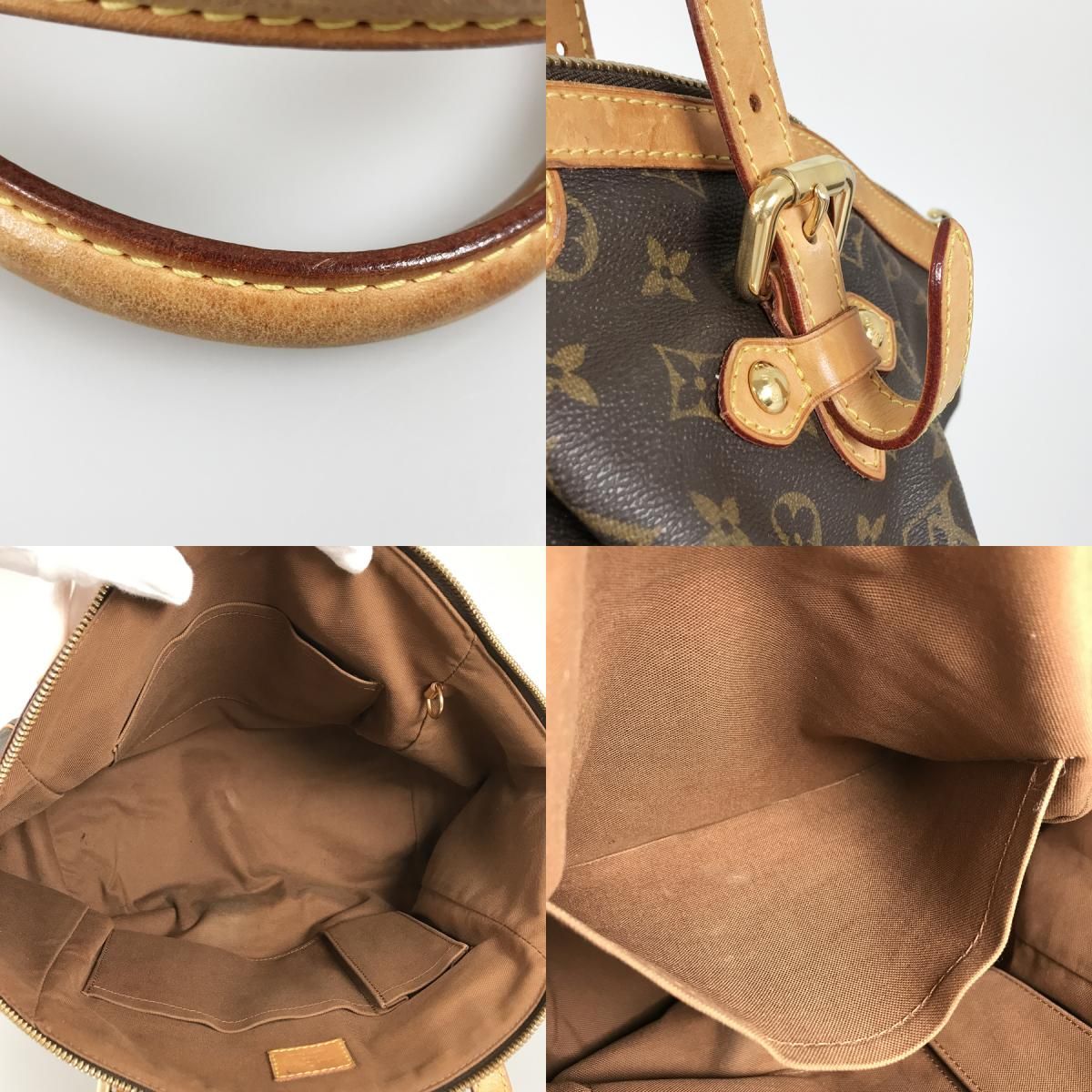 ルイ・ヴィトン LOUIS VUITTON モノグラム ティヴォリ PM M40143 PVC 