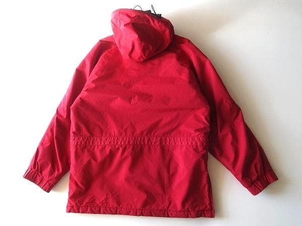 希少 90sビンテージ L.L.BEAN MAINE WARDEN'S PARKA GORE-TEX ゴアテックス シンサレートエコダウン マウンテンパーカー ジャケット S 赤