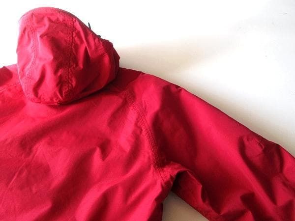 希少 90sビンテージ L.L.BEAN MAINE WARDEN'S PARKA GORE-TEX ゴアテックス シンサレートエコダウン マウンテンパーカー ジャケット S 赤