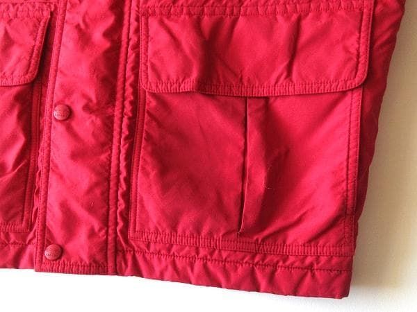 希少 90sビンテージ L.L.BEAN MAINE WARDEN'S PARKA GORE-TEX ゴアテックス シンサレートエコダウン マウンテンパーカー ジャケット S 赤