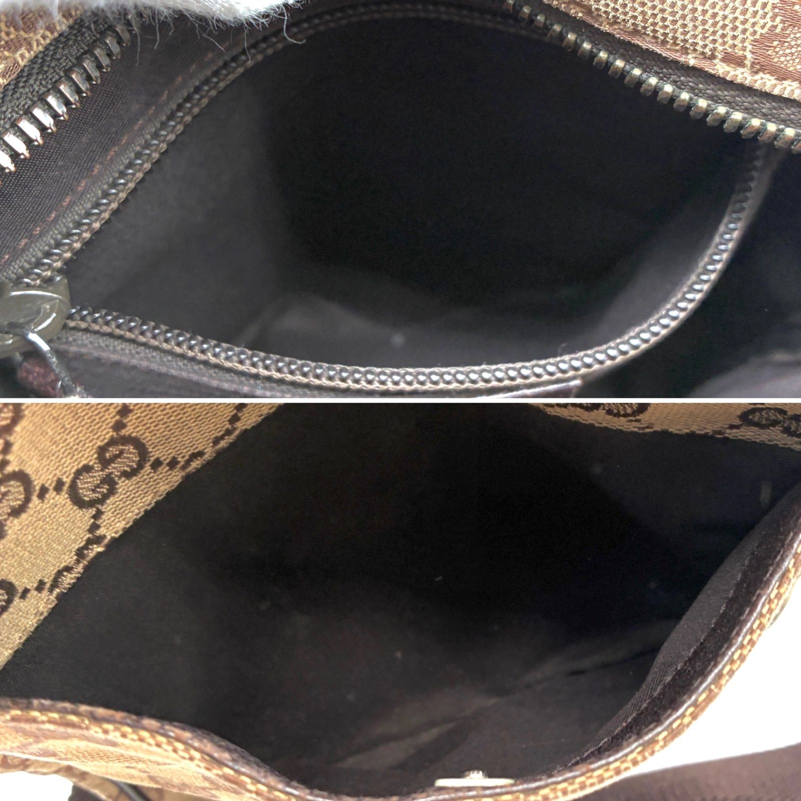 美品 GUCCI グッチ GGキャンバス ショルダーバッグ スクエア 