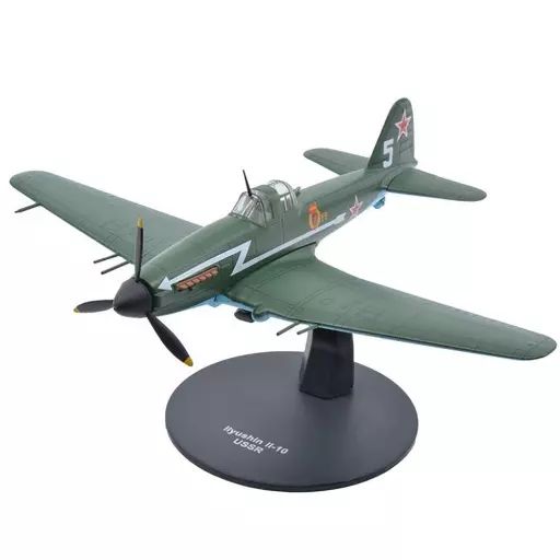 【中古】ミニカー 1/72 WW.II ソビエト空軍 地上攻撃機 イリューシン IL-10 完成品 [MSS27290-45]